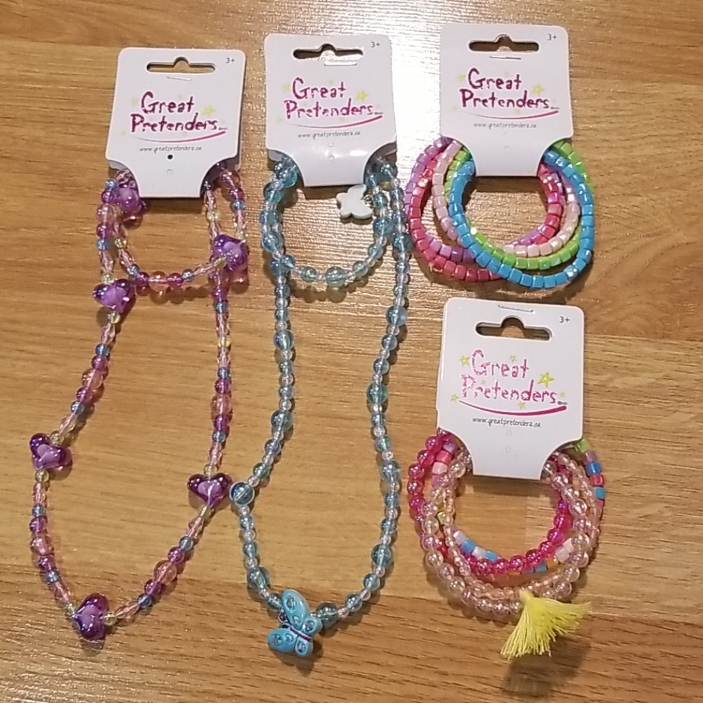 Great Pretenders childs jewellery set with purse